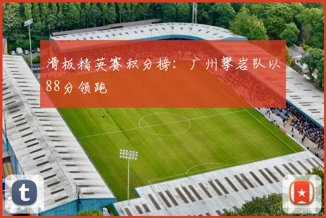 滑板精英赛积分榜：广州攀岩队以88分领跑